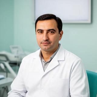 Терапевт-сомнолог Нурлан Ахметов в кабинете для консультаций